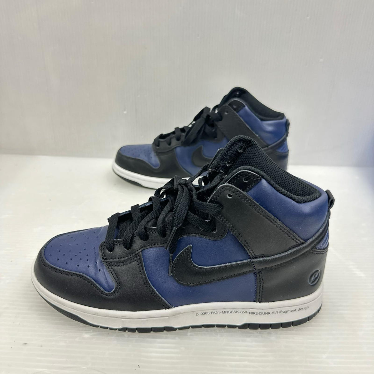シューズ fragment design × Nike Dunk High 25.5 25.5cm (US7 1/2 UK7 EU41)
