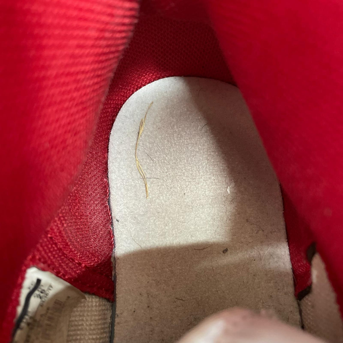 スニーカー Air Jordan 1 High OG Metallic Red 26cm (US8 UK7 1/2 EU42)