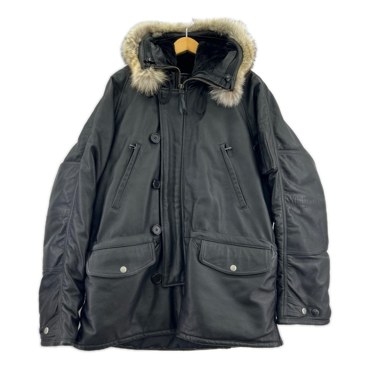 ライダースジャケット KADOYA ﾊﾟﾝﾁﾝｸﾞ ｶｳﾚｻﾞｰ ｼﾝｸﾞﾙﾗｲﾀﾞｰｽ 4L LL ブラック