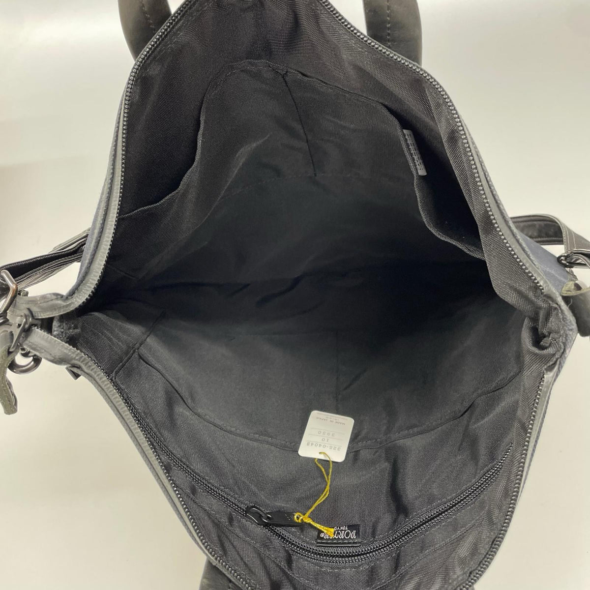 ショルダーバッグ RUBBER PAINT 2WAY BRIEFCASE ブラック