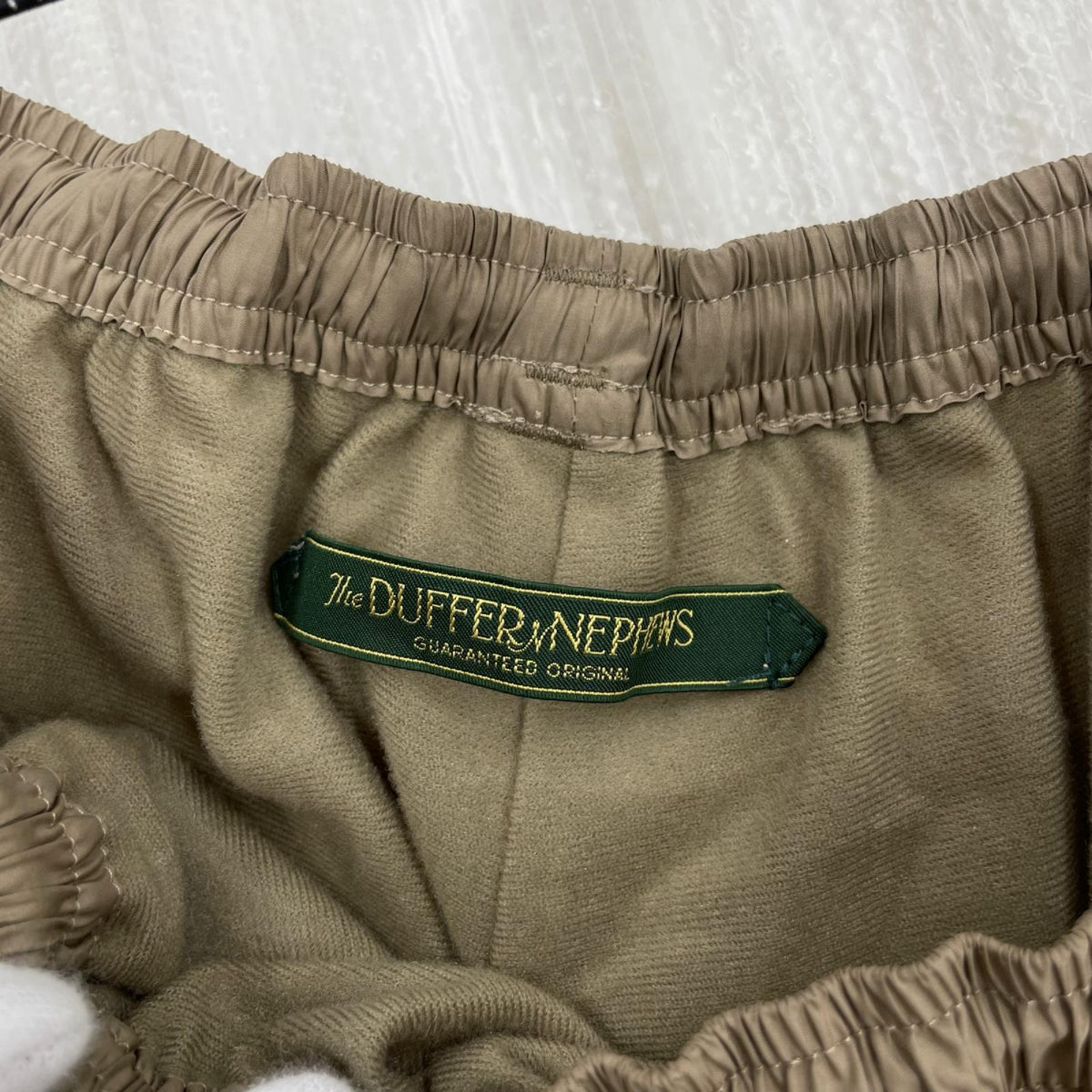 パンツ TheDUFFER N NEPHEWS TRACKPANTS POLYESTER S ブラウン