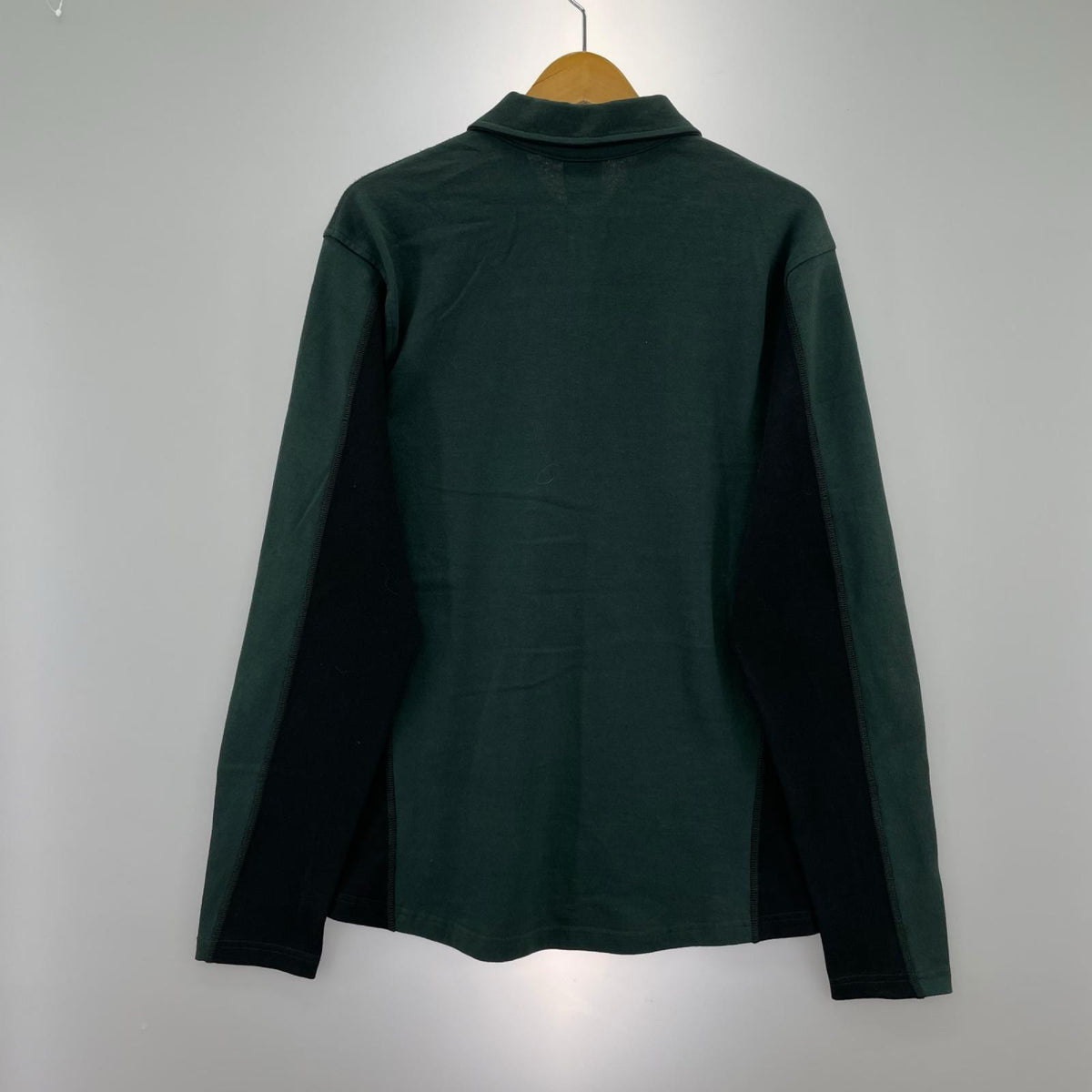 ポロシャツ GR10K Half Zip Polo Sweat M グリーン