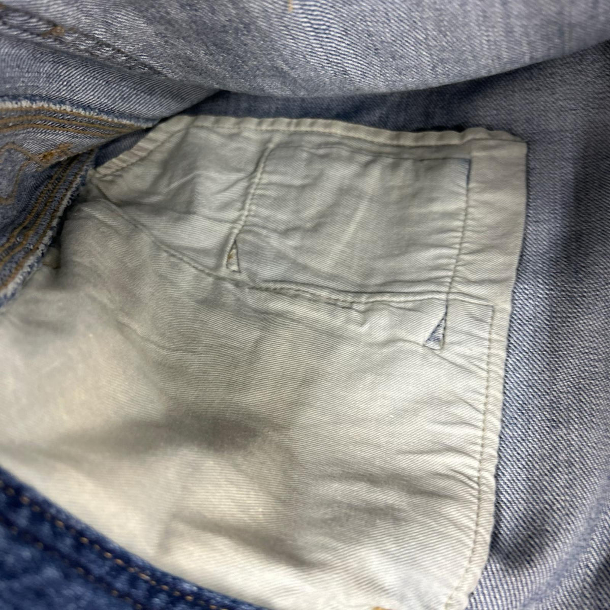 デニムパンツ SARTO WIDE EMBROIDERY DENIM PANTS L L