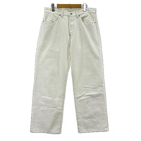 デニムパンツ YOUTH OF THE WATER DENIM PANTS L ホワイト
