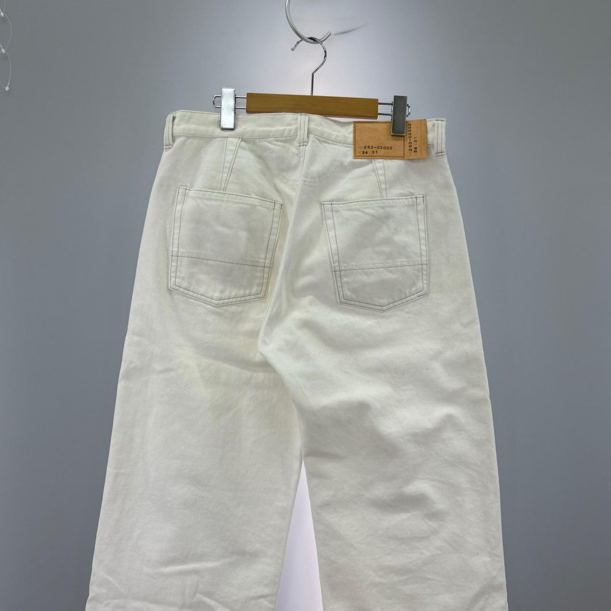 デニムパンツ YOUTH OF THE WATER DENIM PANTS L ホワイト