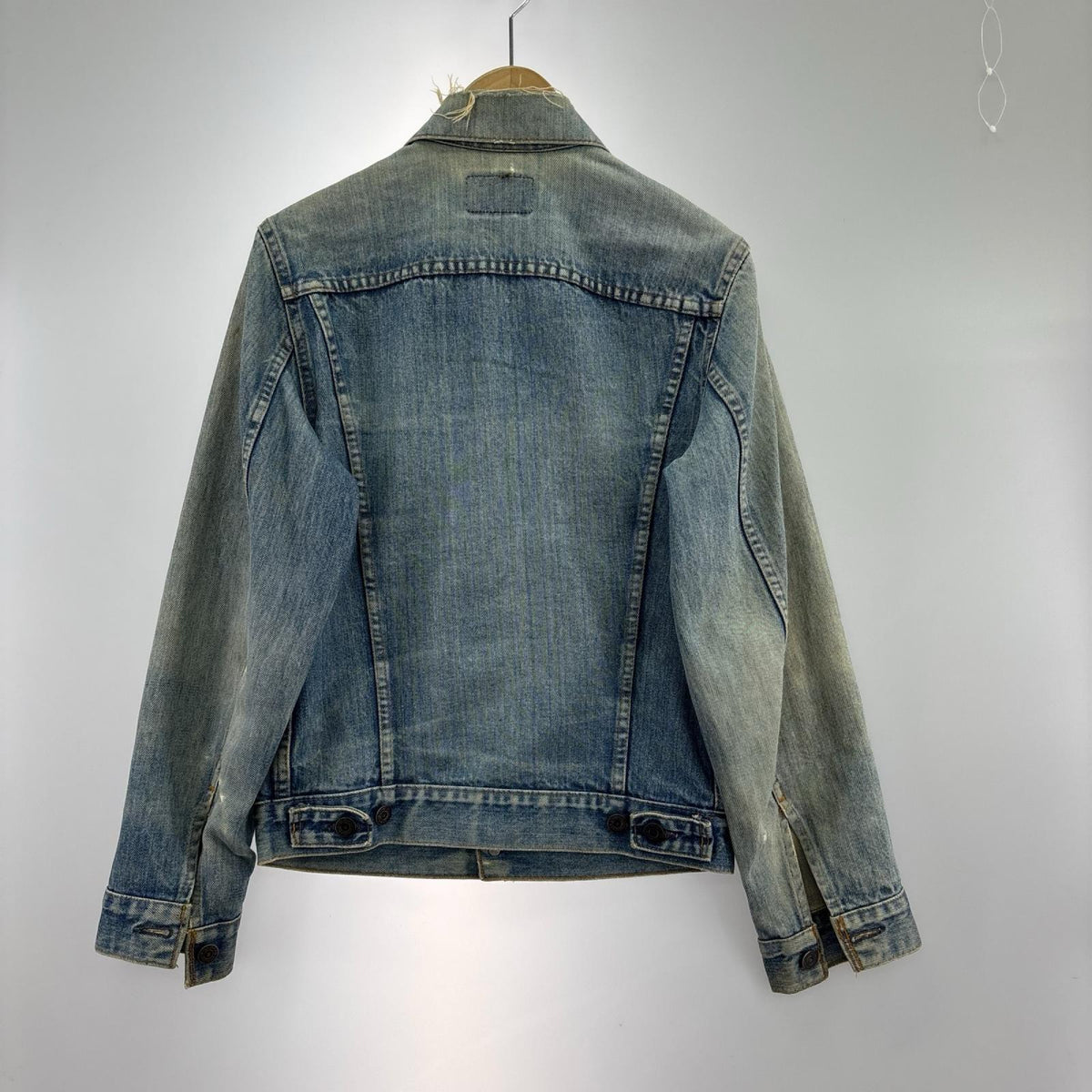 デニムジャケット 80s ｶﾅﾀﾞ製 4th 70505 34 34 ブルー