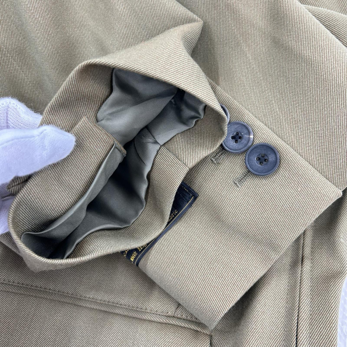 テーラードジャケット Schonherr Peaked Lapel Tailored Jacket 1 1 カーキ