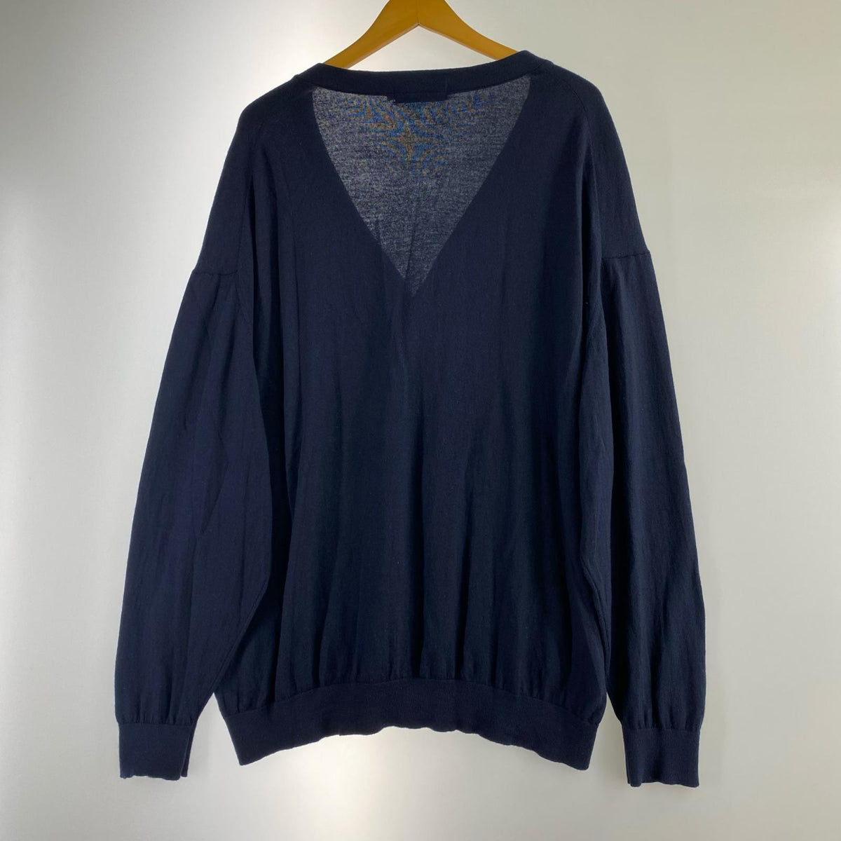 カーディガン Wool Cardigan (F) GM223-80119RE フリー ネイビー