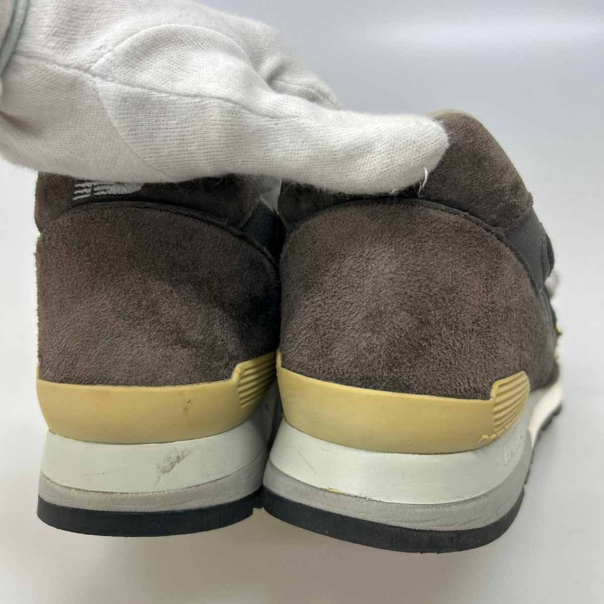 スニーカー NEW BALANCE M996NAV 紺 (27) 27cm (US9 UK8 1/2 EU44) ネイビー