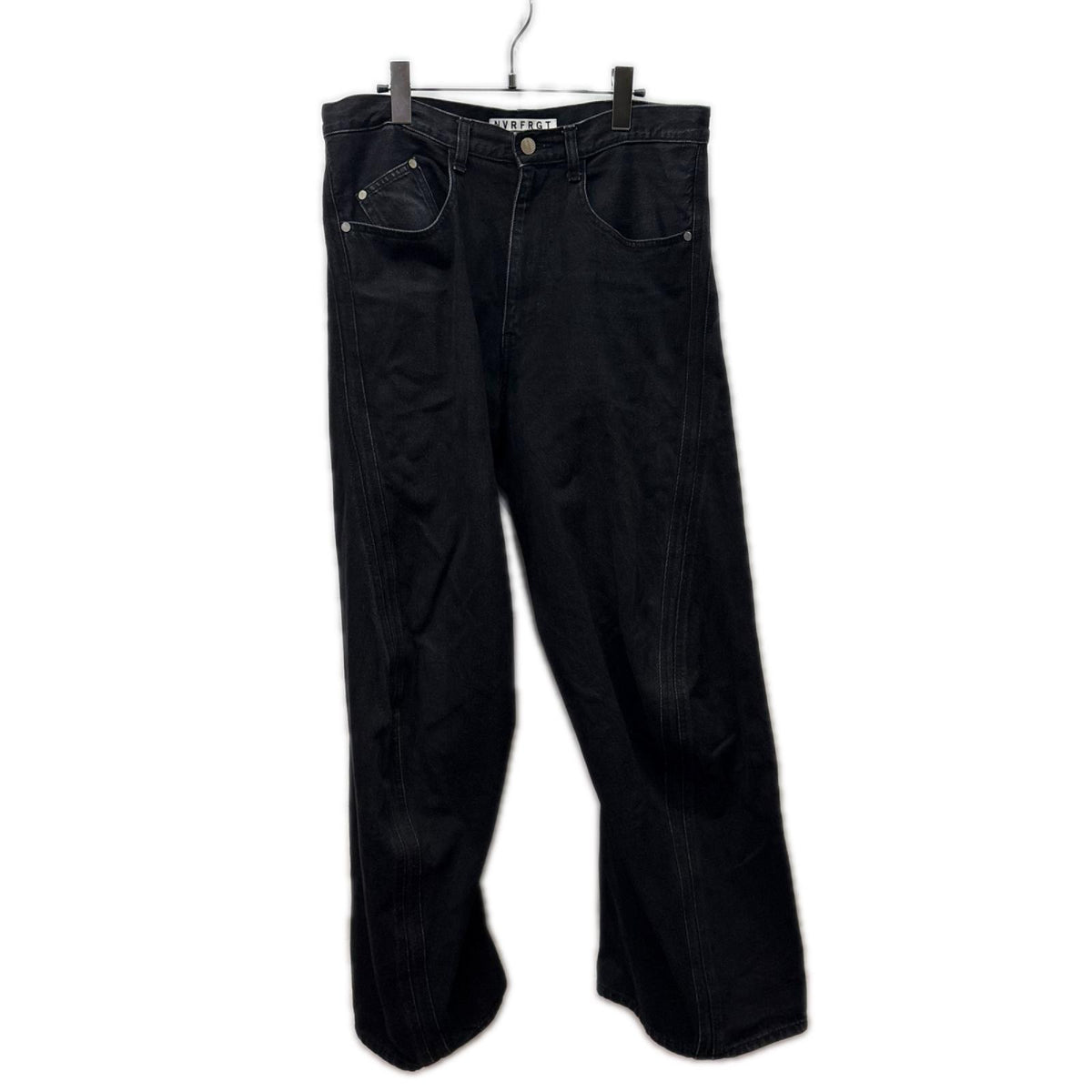 デニムパンツ 25SS 3D TWISTED WIDE LEG JEANS 2 ブラック