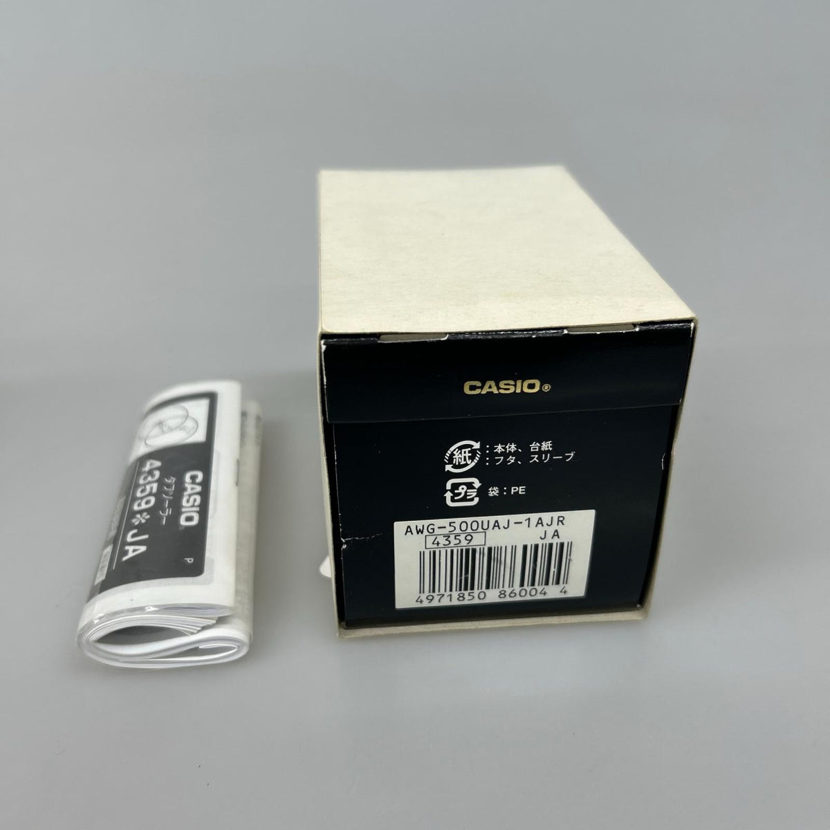 腕時計 ﾕﾅｲﾃｯﾄﾞｱﾛｰｽﾞ別注 AWG-500UAJ ﾀﾌｿｰﾗｰ ブラック