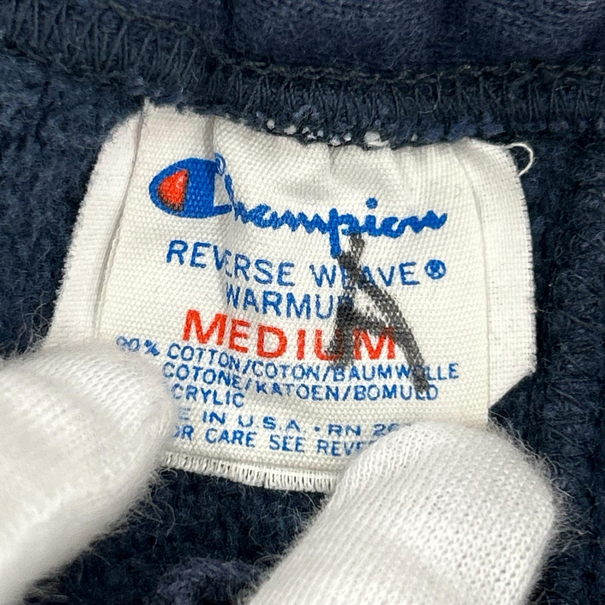 パンツ 80s REVERSE WEAVE WARMUP UCLA NVY M M