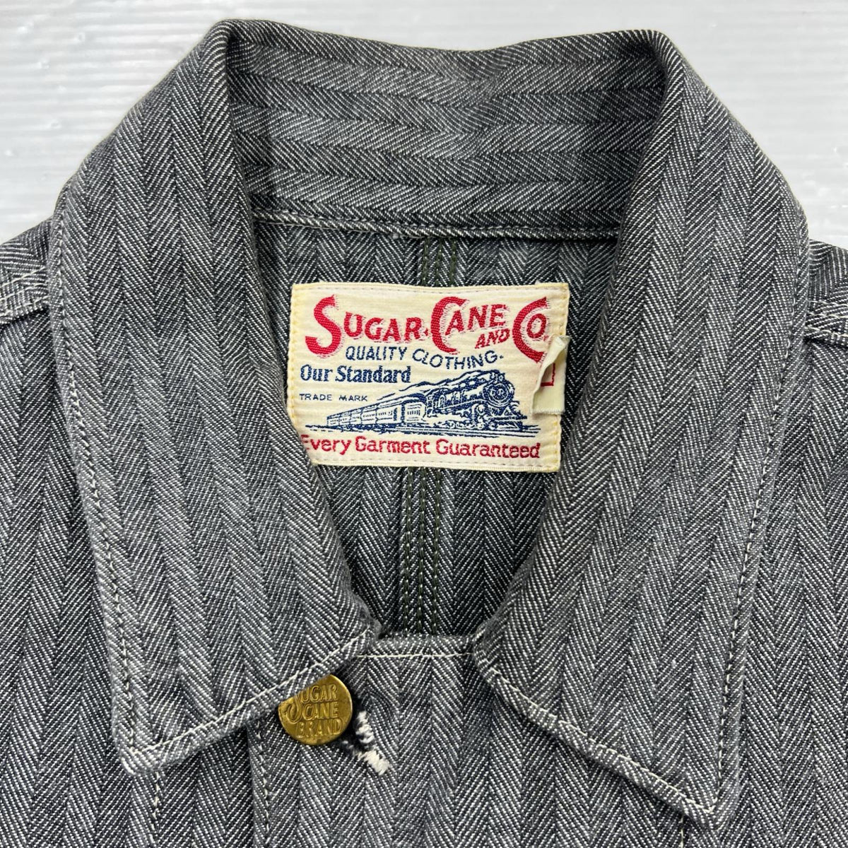 ジャケット SUGAR CANE ｶﾊﾞｰｵｰﾙ L 40 グレー