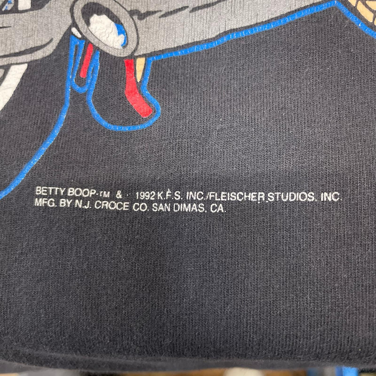 半袖Ｔシャツ 90s Betty Boop バイカー　キャラクターTシャツ 195192年 L