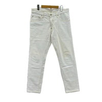 デニムパンツ DSQUARED2 23SS SKATER JEAN ﾎﾜｲﾄﾃﾞﾆﾑ 48 白 48 ホワイト