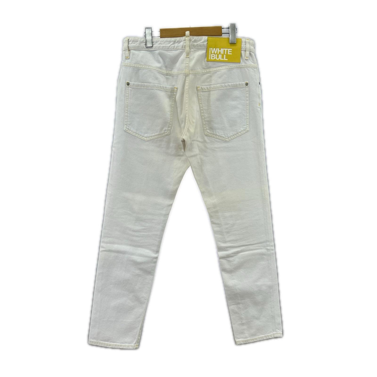 デニムパンツ DSQUARED2 23SS SKATER JEAN ﾎﾜｲﾄﾃﾞﾆﾑ 48 白 48 ホワイト