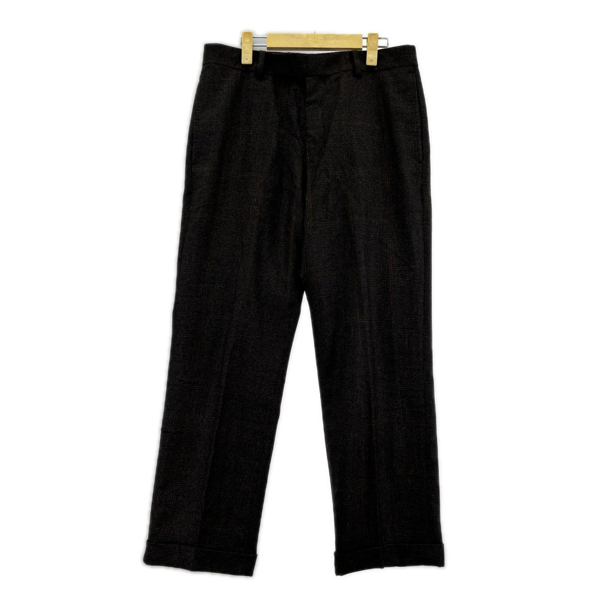 パンツ WACKO MARIA Loro Piana PLEATED TROUSERS ｳｰﾙｽﾗｯｸｽ M 茶 M ブラウン