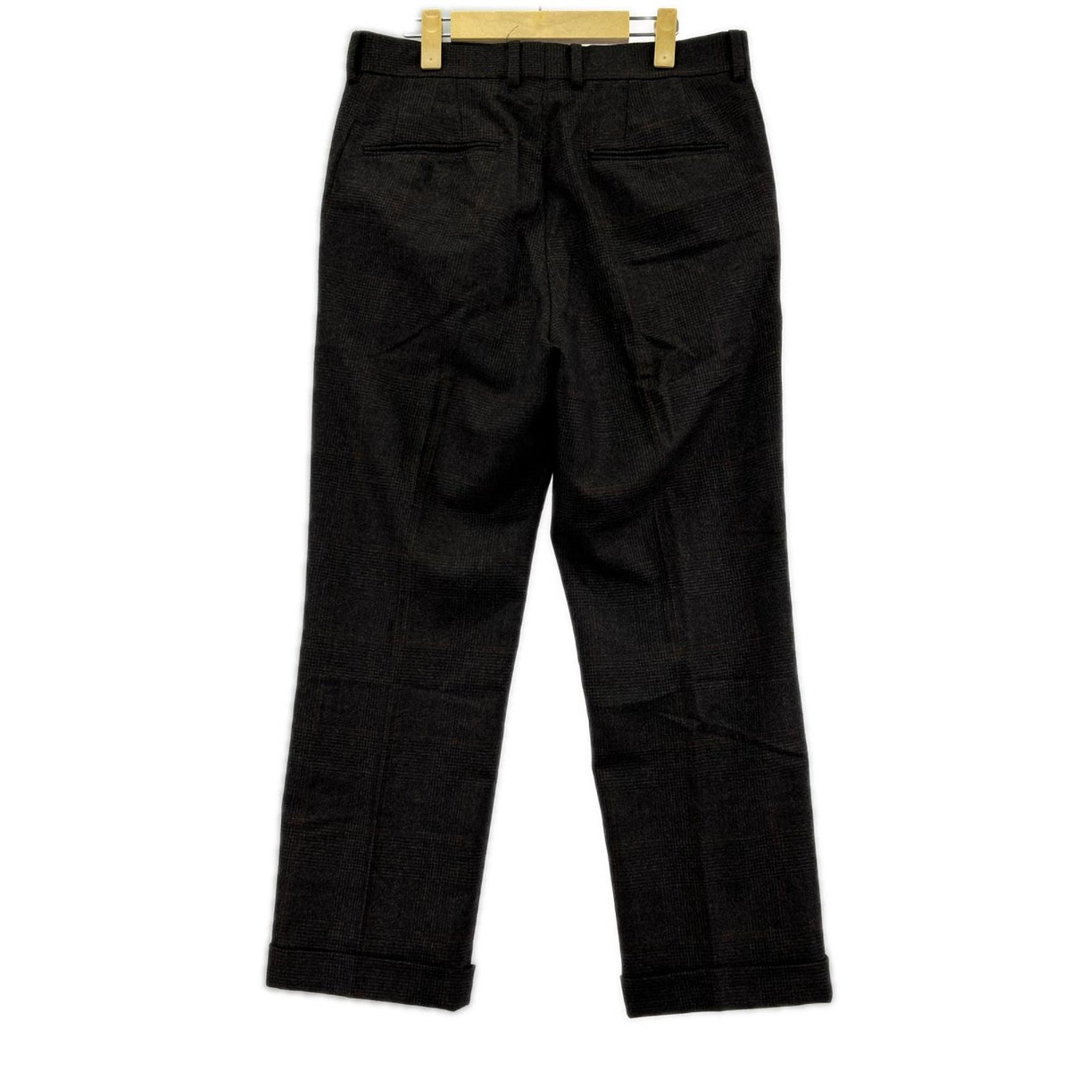 パンツ WACKO MARIA Loro Piana PLEATED TROUSERS ｳｰﾙｽﾗｯｸｽ M 茶 M ブラウン