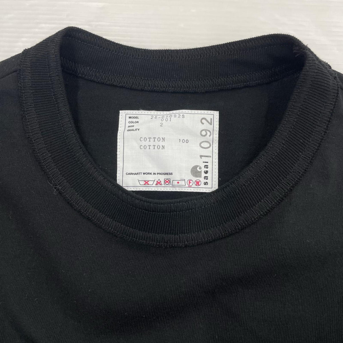 半袖Ｔシャツ ×Carhartt WIP 2 ブラック