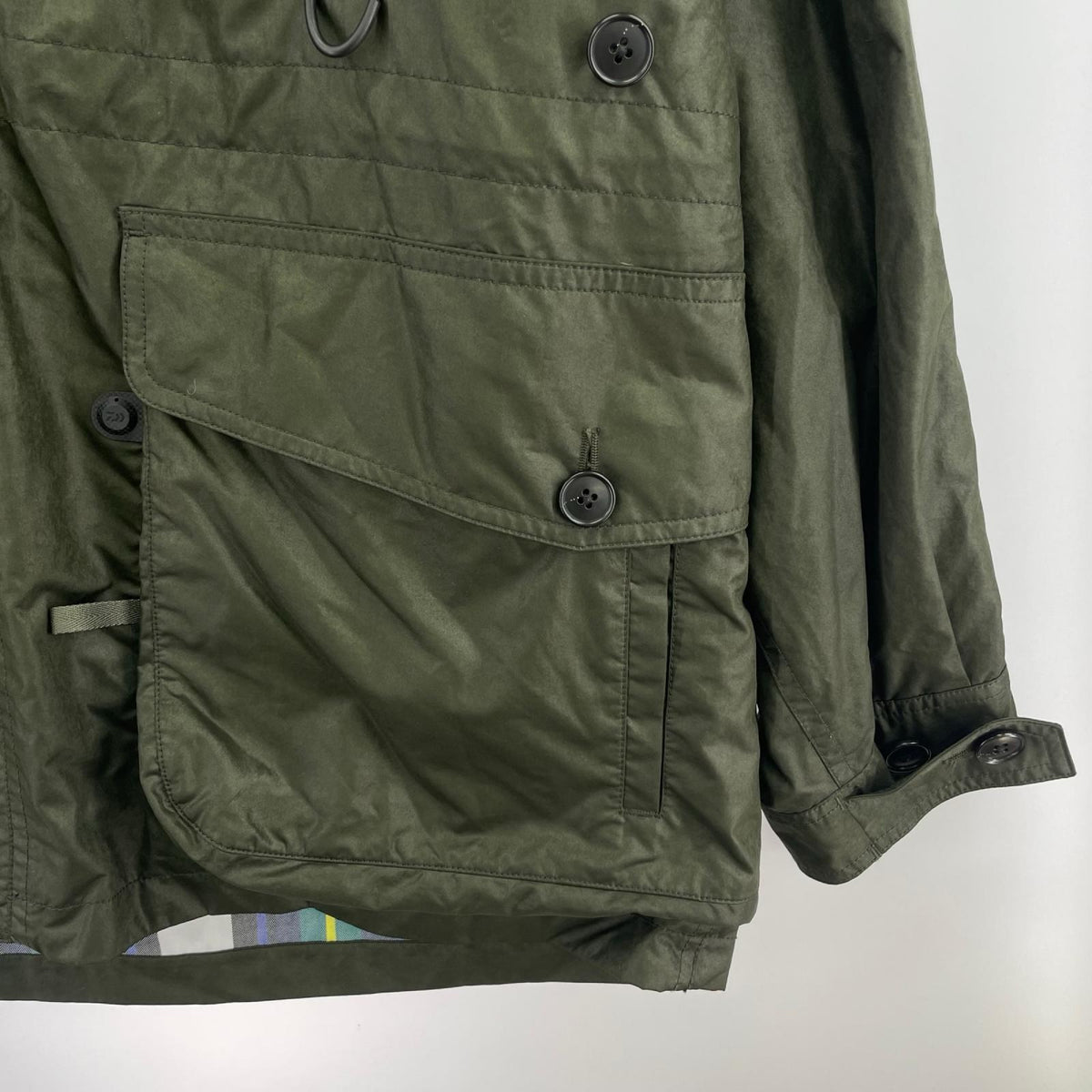 ジャケット TECH BRITISH HUNTER COAT M カーキ