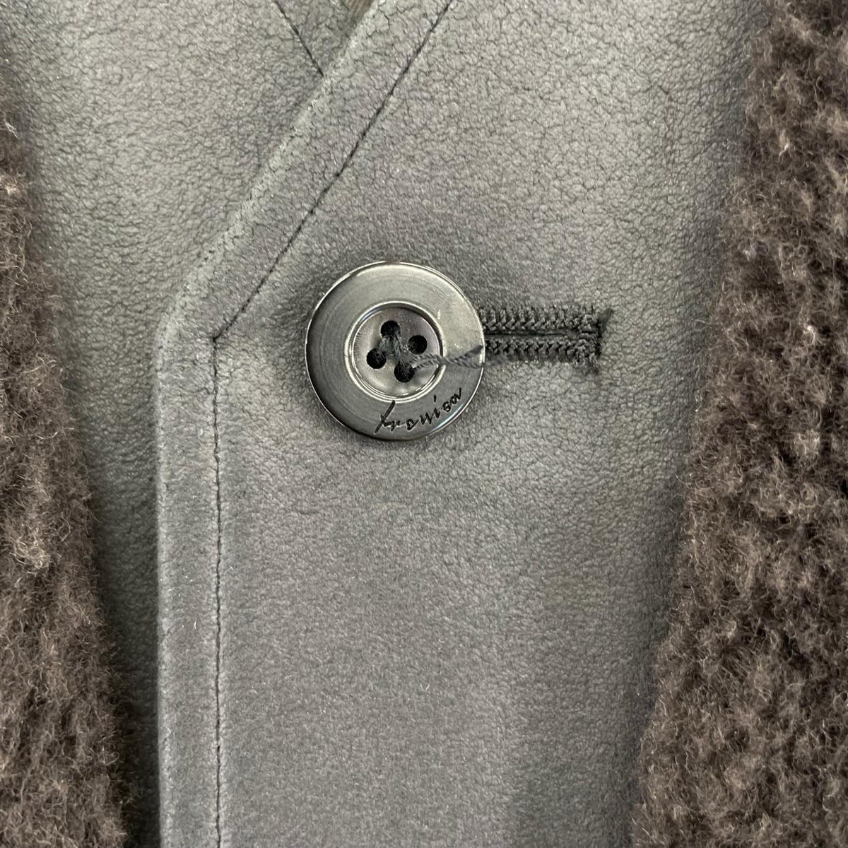 長袖シャツ IRENISA BOXY SINGLE BREASTED VEST 2 ブラウン