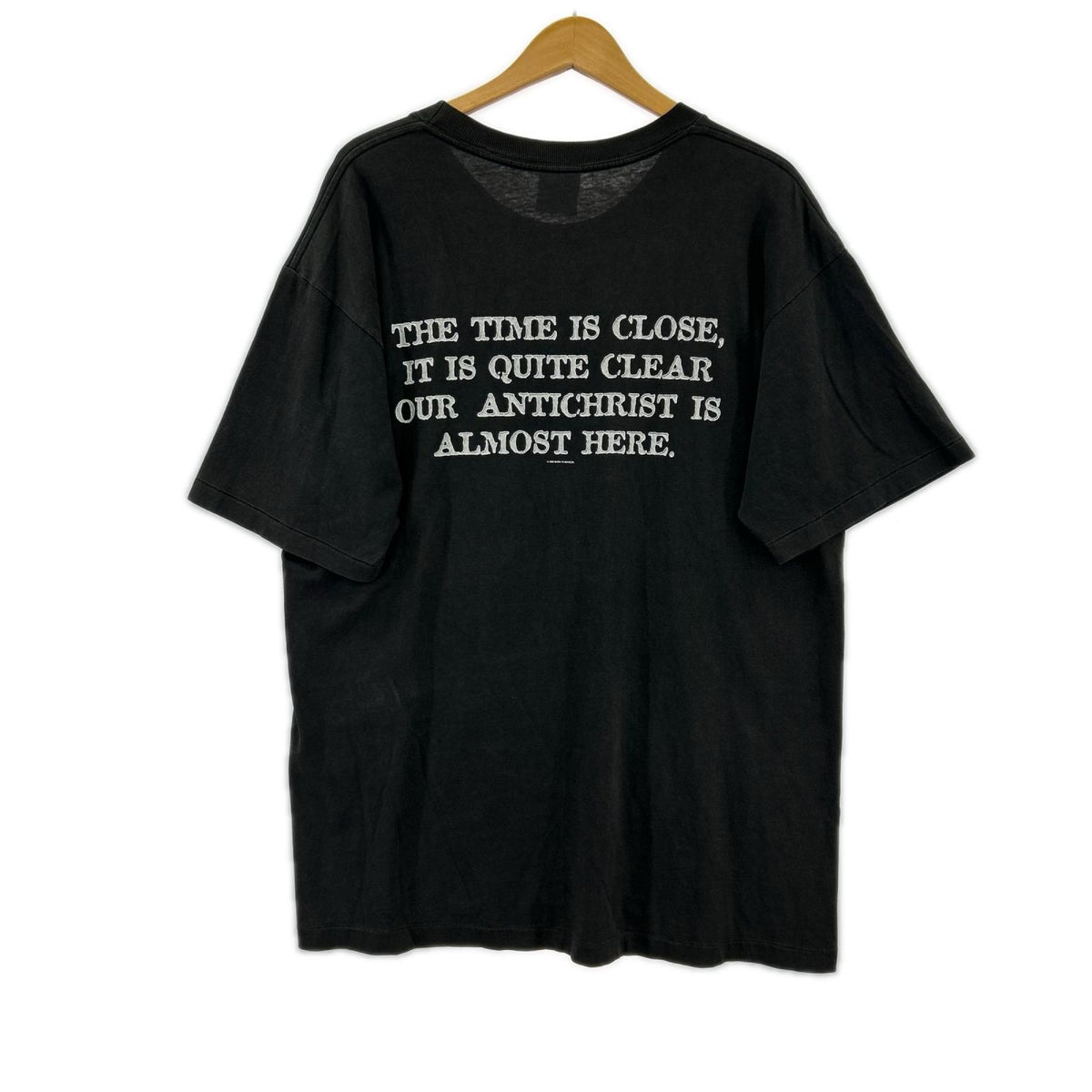 半袖Ｔシャツ 90s Winterland MARILYUN MANSON THE END L ブラック