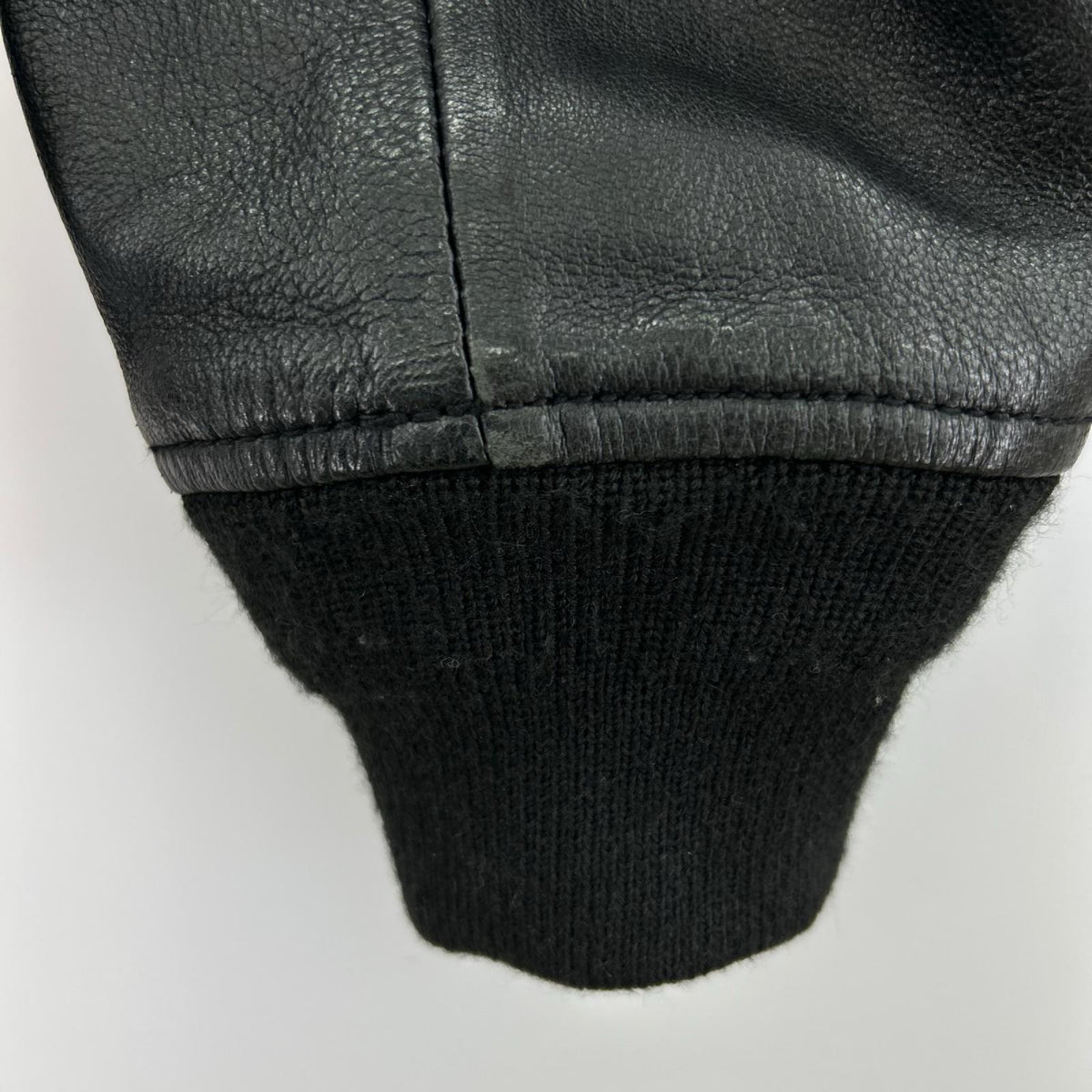 レザージャケット CWU LEATHER JKT TOP GUN/M/ﾌﾞﾗｯｸ M ブラック
