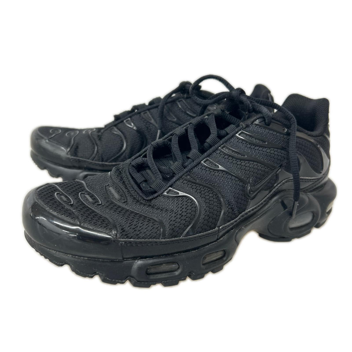 スニーカー AIR MAX PLUS 26.5cm ブラック 26.5cm (US8 1/2 UK8 EU43) ブラック