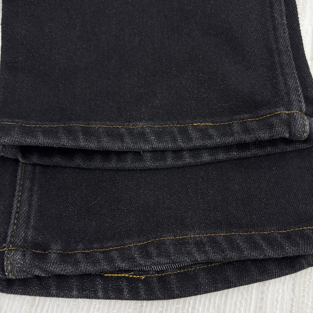 デニムパンツ USA製 90s 517-2059 先染めｽﾄﾚｯﾁﾃﾞﾆﾑ ブラック