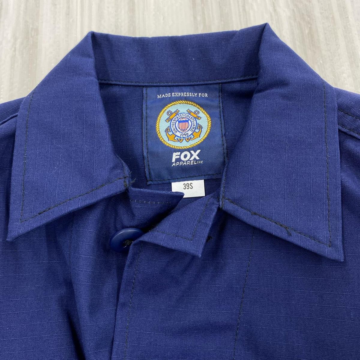 長袖シャツ USCG FOX APPAREL INC ﾄﾞﾚｽﾕﾆﾎｰﾑ 紺 (39) カーキ