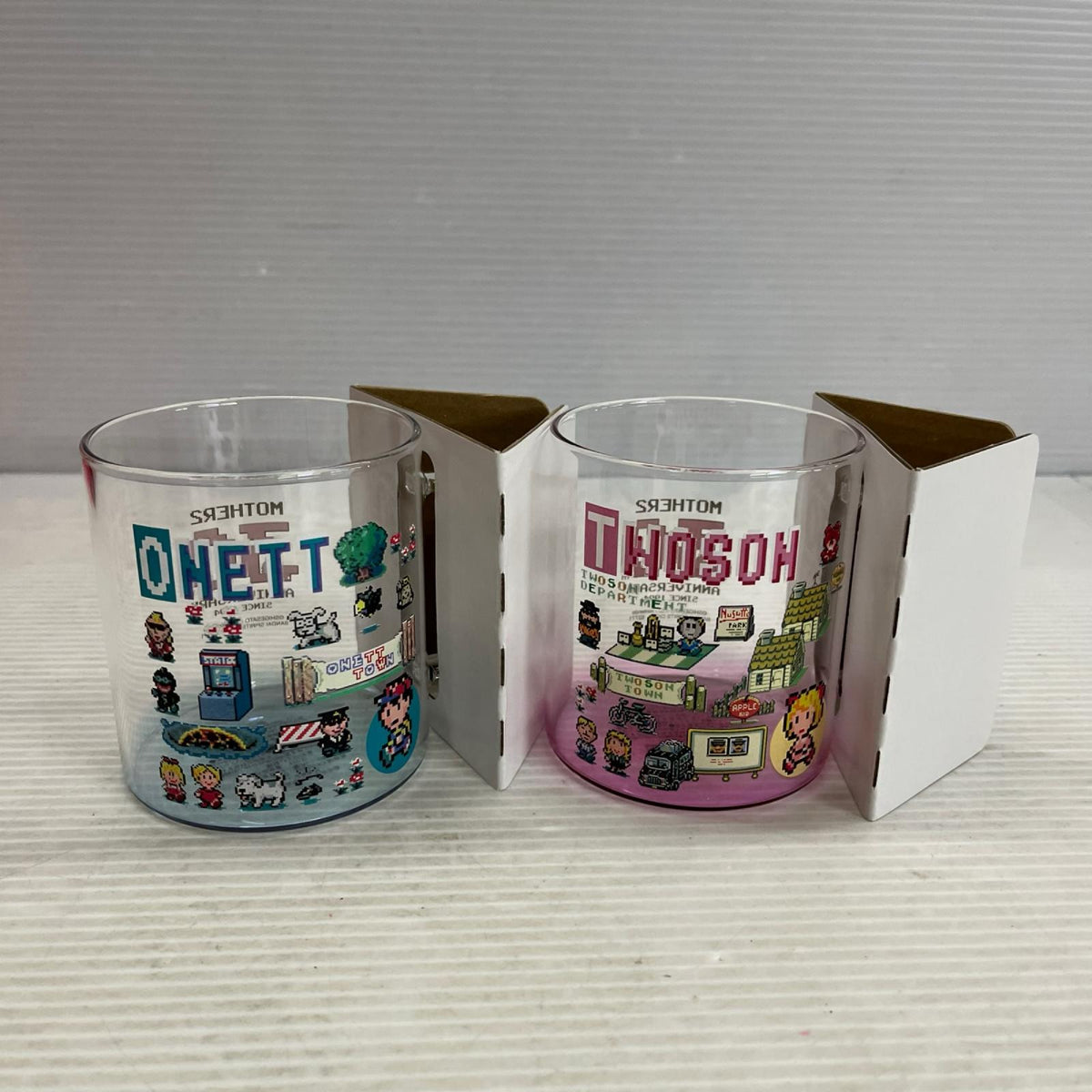 MOTHER2 30TH C賞 まちのおみやげガラスマグカップ MOTHER バンダイ フィギュア/グッズ
