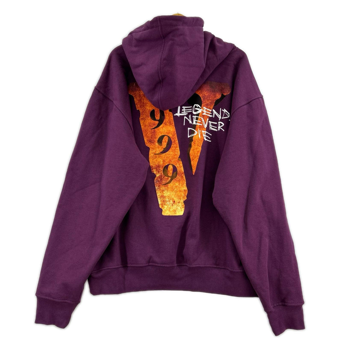 パーカー VLONE×Juice Wrld Legends Never Die Hoodie XL 紫 パープル