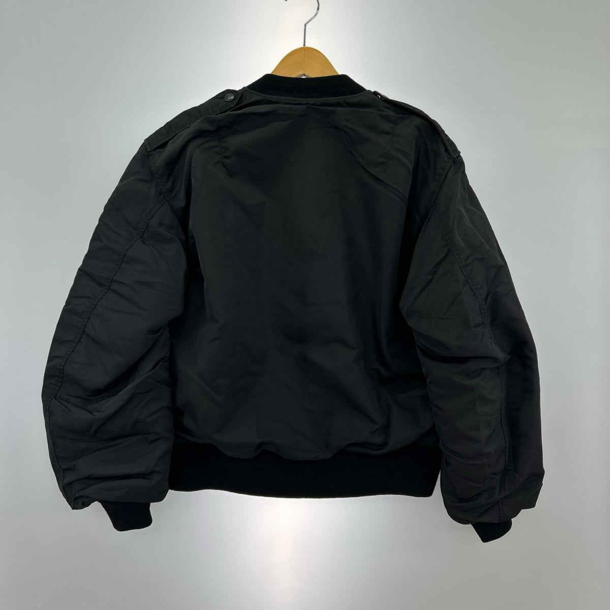 ブルゾン 25AW L-2B FLIGHT JACKET AGED ボンバージャケット L ブラック