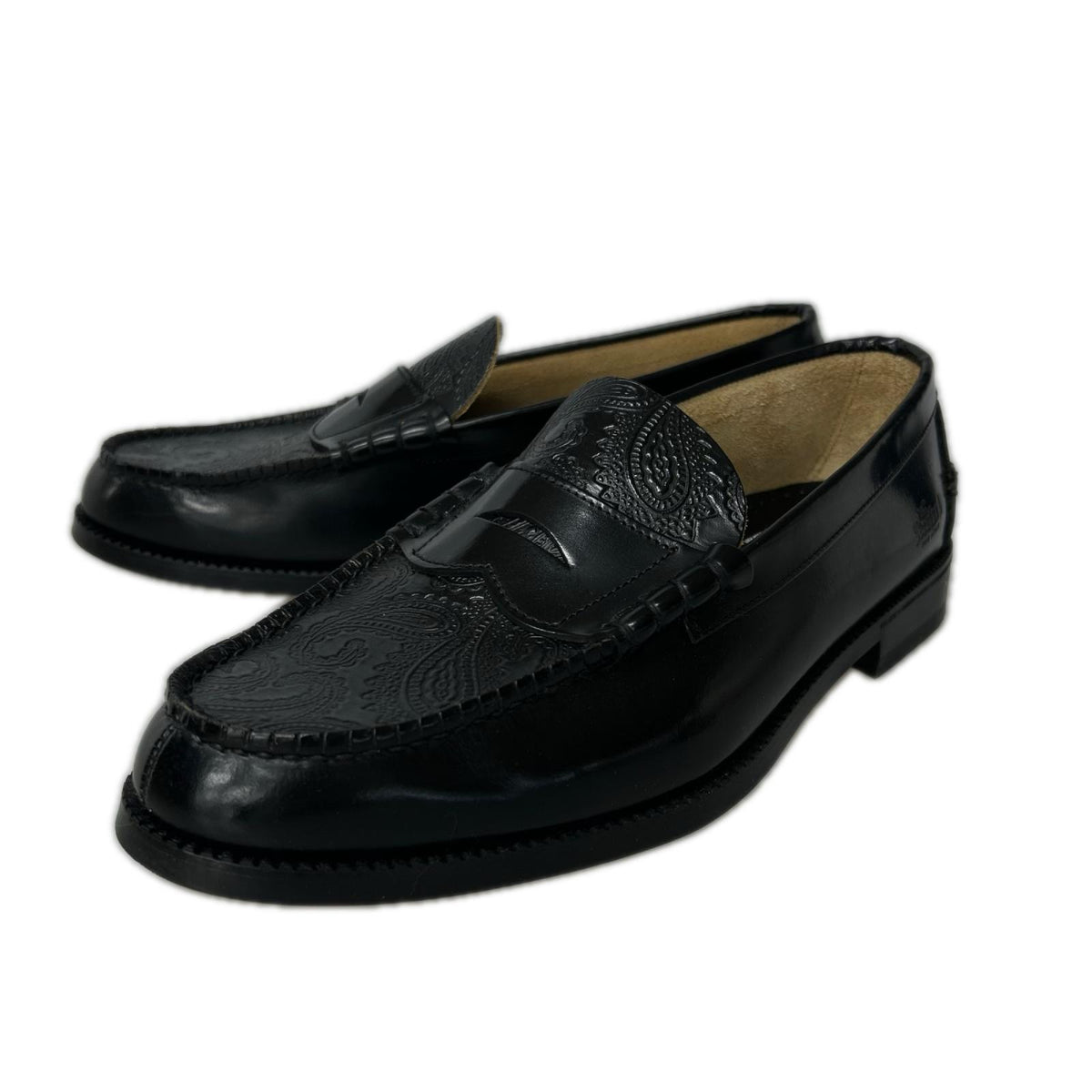 シューズ The Kenford FINE SHOES ﾛｰﾌｧｰ ﾍﾟｲｽﾞﾘｰ 黒 26.0cm 26cm (US8 UK7 1/2 EU42) ブラック
