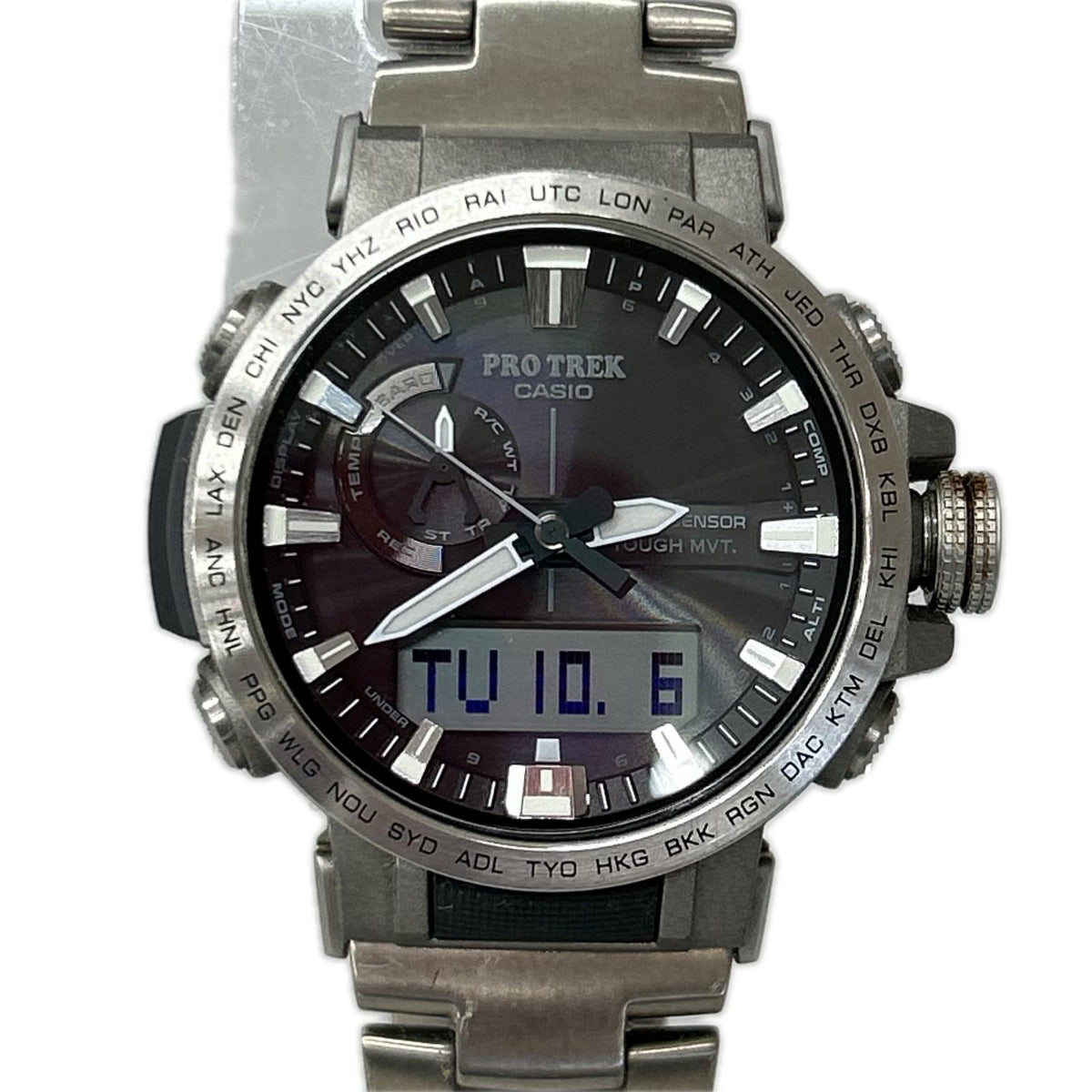 腕時計 PROTREK ソーラー ブラック