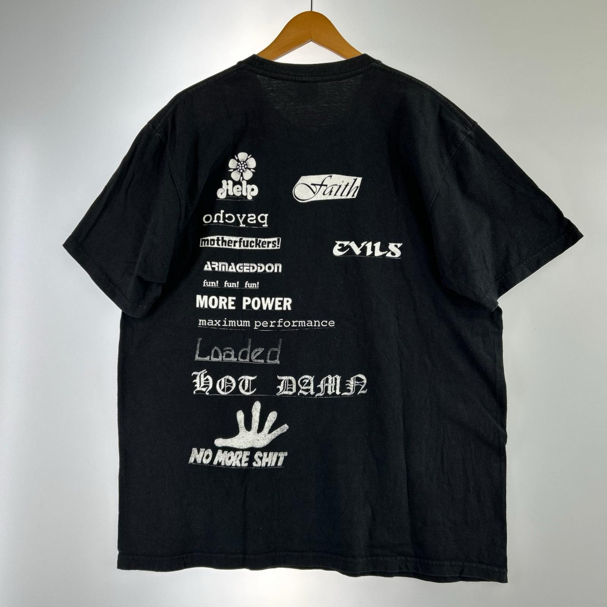 半袖Ｔシャツ No More Shit Tee BLK SIZE L L ブラック