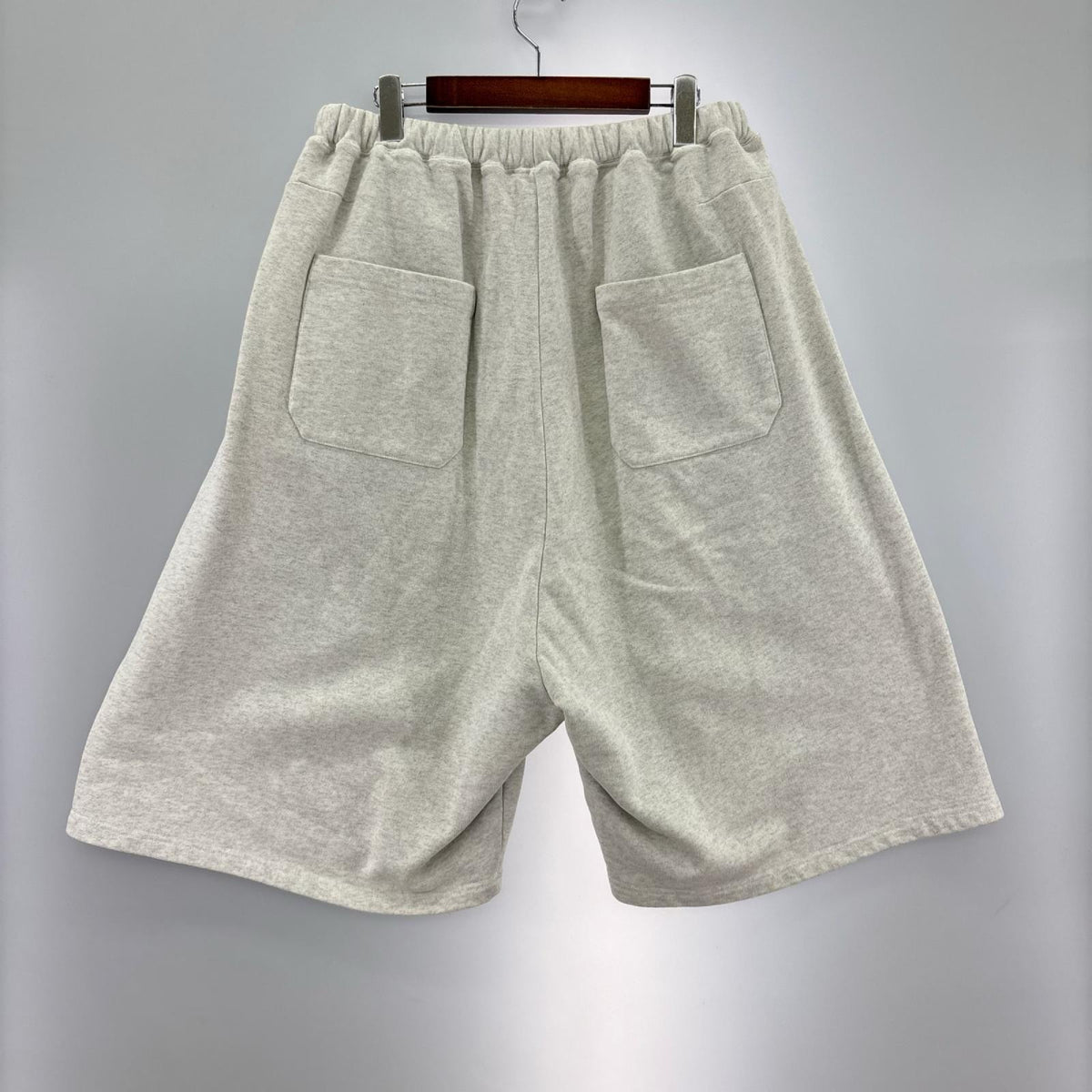 ショートパンツ 25SS 3/4 TUCK SWEAT SHORTS 2 グレー