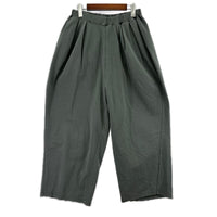 パンツ 24SS WISM別注 TUCK SWEAT PANTS 1 グリーン