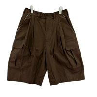 パンツ CARGO SHORTS ﾌﾞﾗｳﾝ S ブラウン