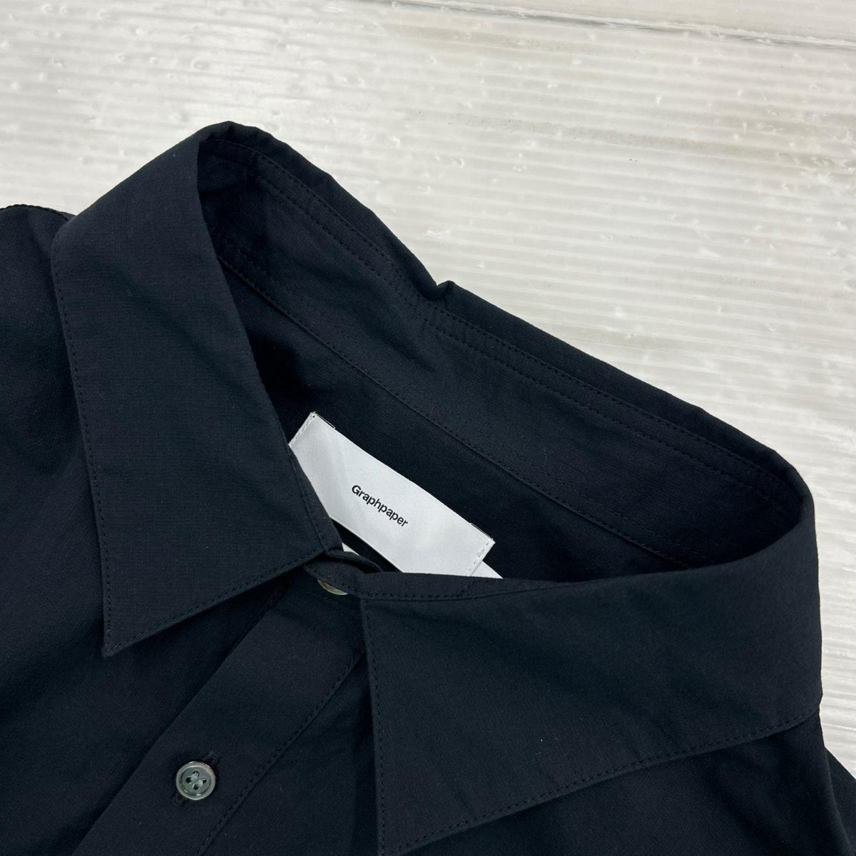 長袖シャツ 25SS Seersucker Pullover Shirt ﾌﾞﾗｯｸ 1 ブラック
