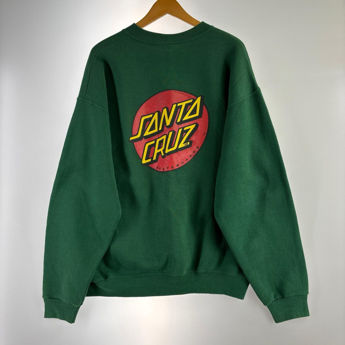 スウェット 90s NHSタグ USA製 スウェット(L) グリーン L グリーン
