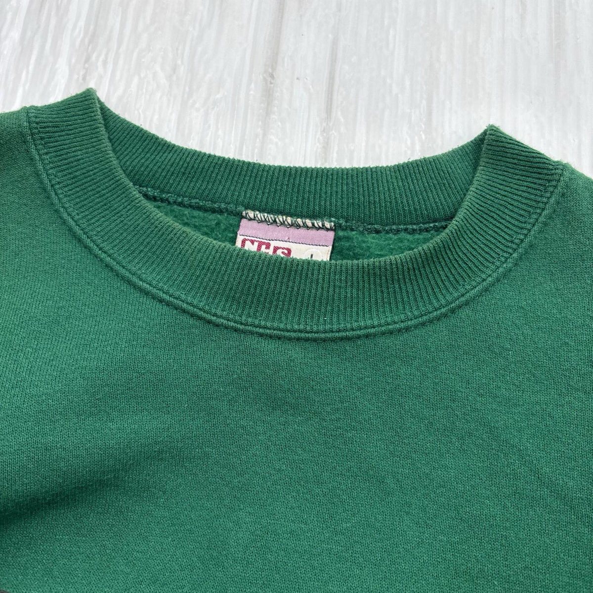 スウェット 90s NHSタグ USA製 スウェット(L) グリーン L グリーン