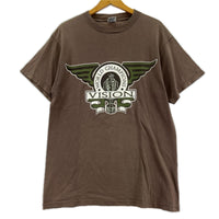 半袖Ｔシャツ 80s-90s USA製 WORLD CHAMPIONS Tシャツ(M) L ブラウン