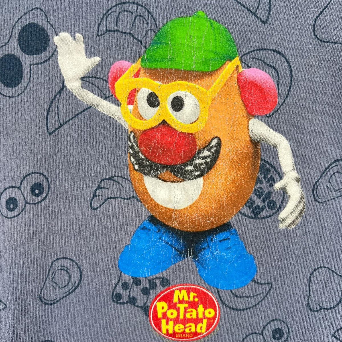 半袖Ｔシャツ 90s トイストーリー ミスター・ポテトヘッド 総柄T