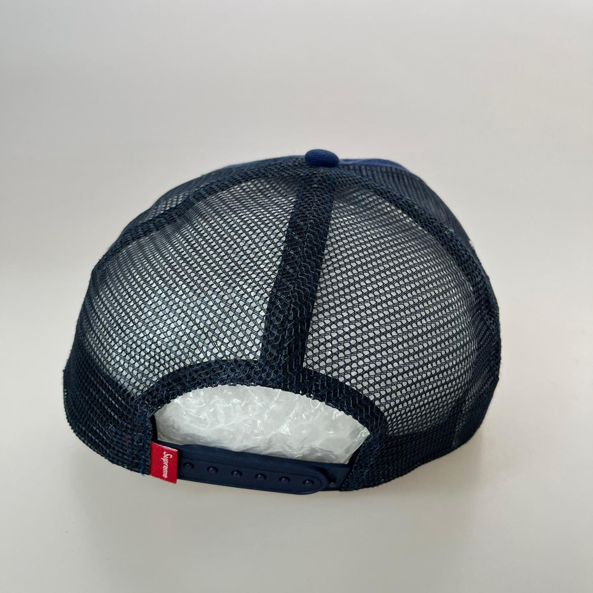 キャップ Supreme 25AW Crest Mesh Back 6-Panel Navy ネイビー