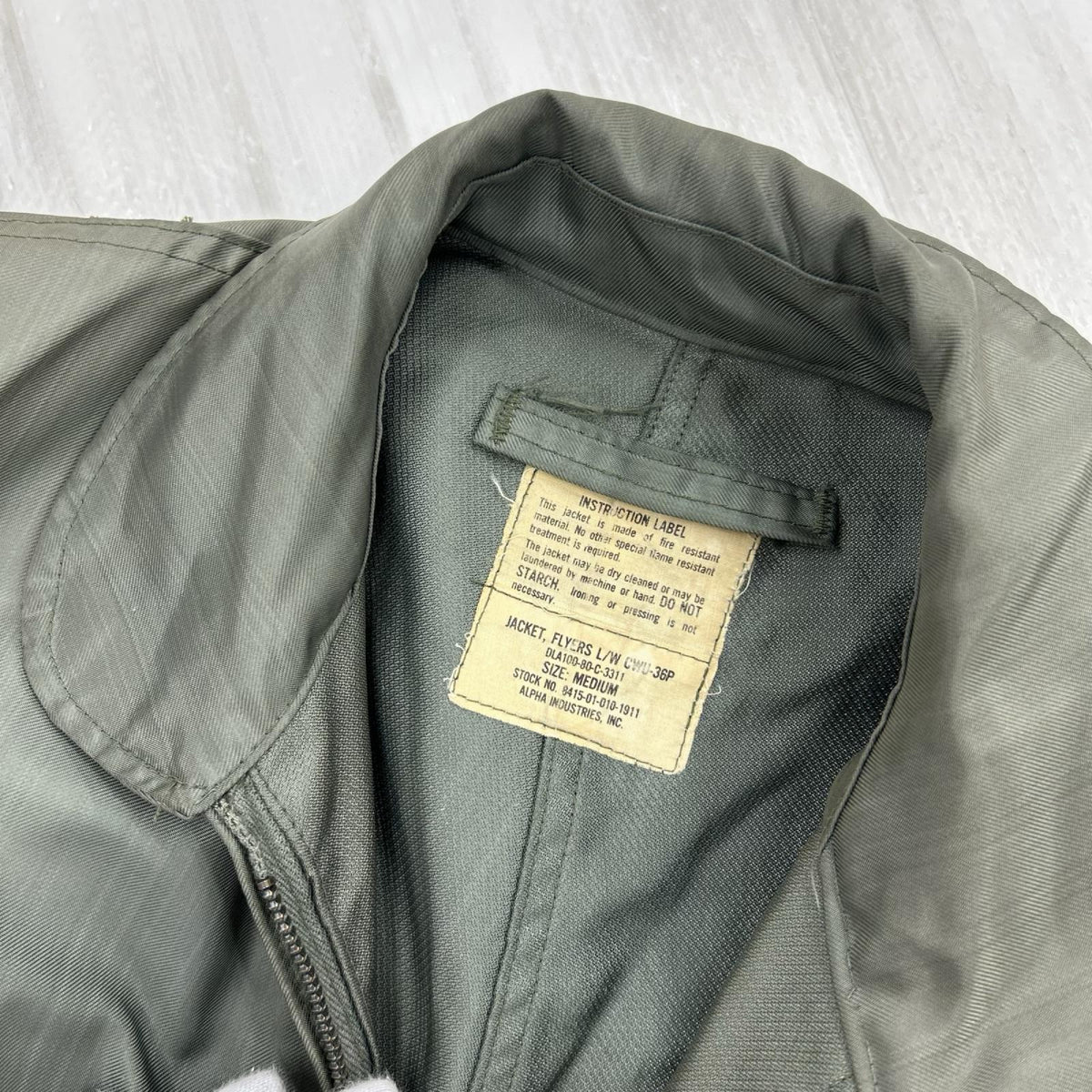 ジャケット 80s ALPHA製 CWU-36 M M