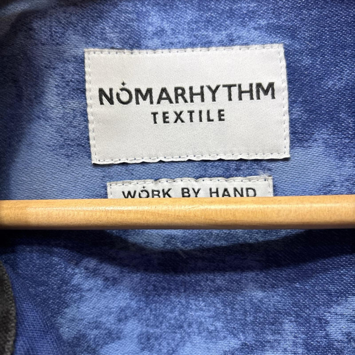 ブルゾン HAND DYED WORK JACKET 青 (3) 3 ブルー