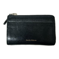コンパクトウォレット Hender Scheme round zip case 黒 ブラック