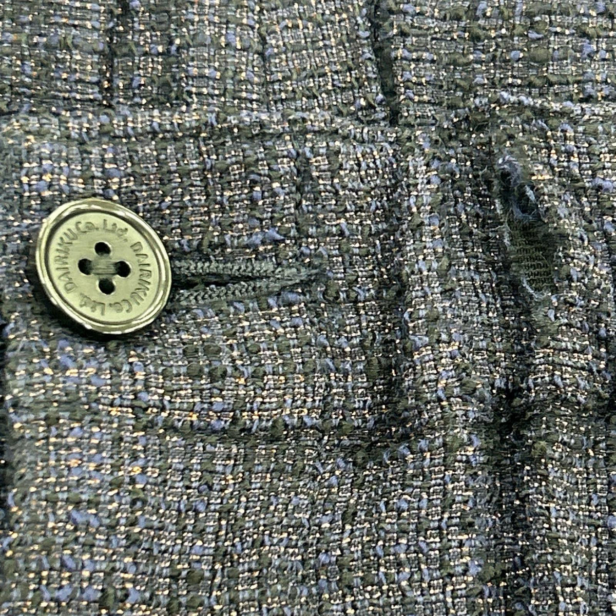 パンツ DAIRIKU 24AW TWEED PKT CARGO PANTS S 紺 S