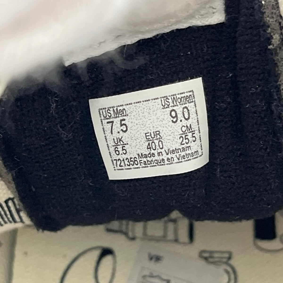 スニーカー Sk8-Hi Moon Equipped 25.5cm 25.5cm (US7 1/2 UK7 EU41) ブラック